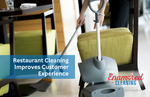 Professional cleaning services improves customer experience.